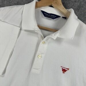 Polo Golf Ralph Lauren Polo Shirt Myopia Hunt Club Mens Medium White Pima